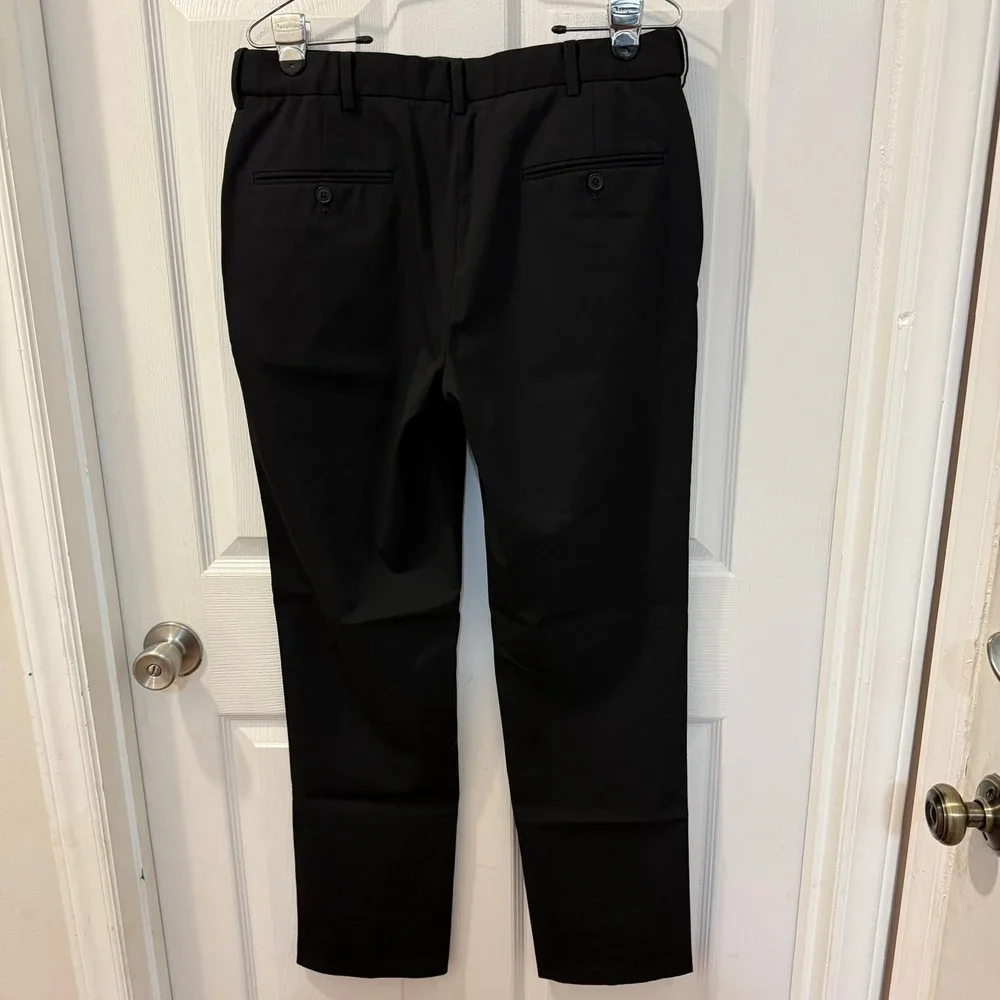 Murphy & Hartelius MH Mens 34R Pilot Aviation Uniform Black Dress Pants Wool